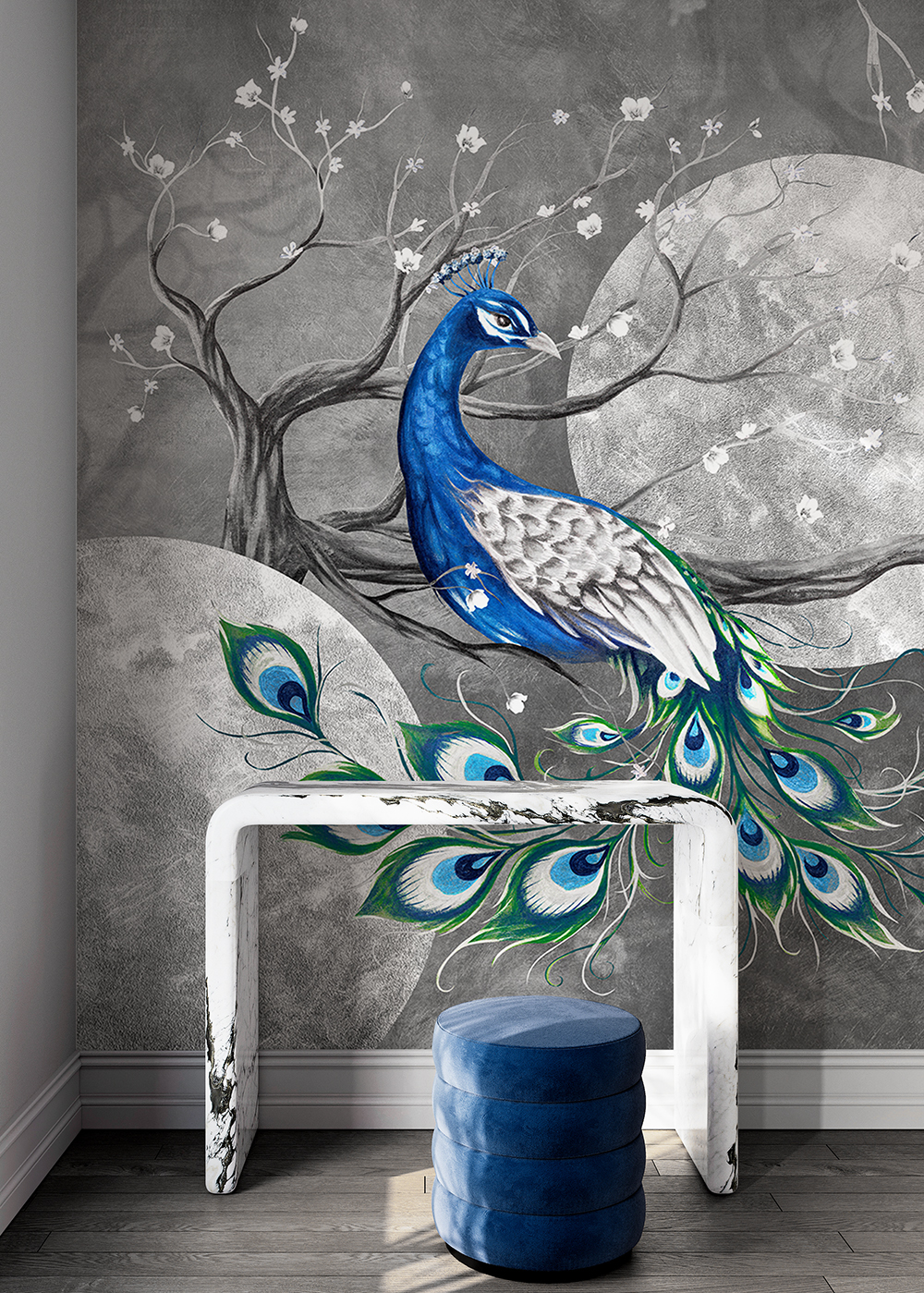 Tapeta Peacock